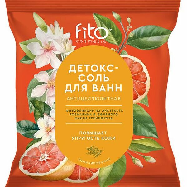 Детокс-соль для ванн fito косметик Антицеллюлитная 500 г