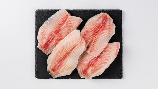 Тилапия филе без кожи замороженная, вес