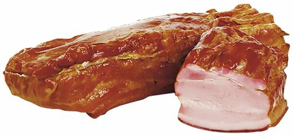 Грудинка варено-копченая Челны-мясо Домашняя