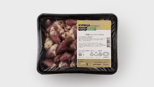 Сердце цыплят-бройлеров