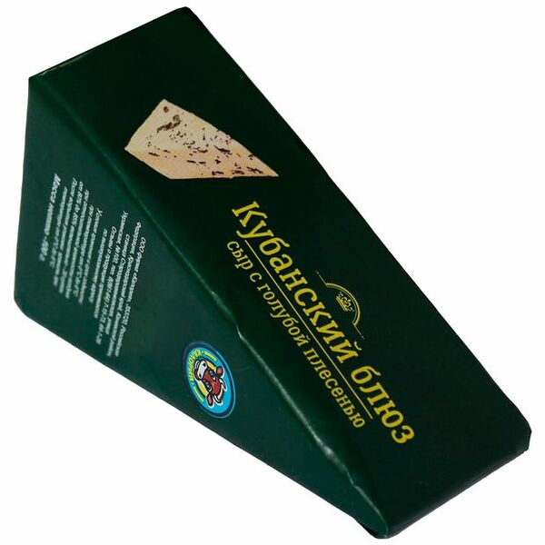 Сыр Кубанский блюз Калория элитный с голубой плесенью 50% 100 г