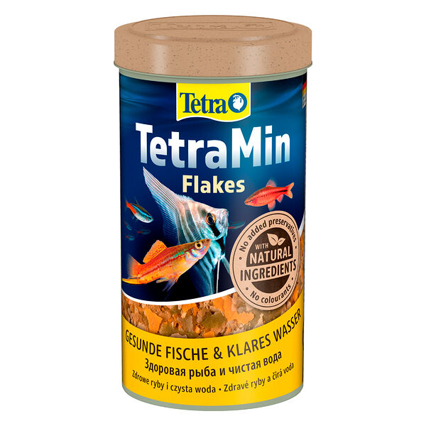 Корм Tetra TetraMin Flakes для всех видов тропических рыб хлопья 500 мл