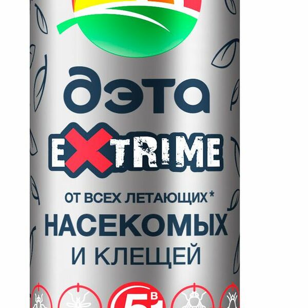 Аэрозоль Дэта Extrime от всех летающих насекомых и клещей 150 мл