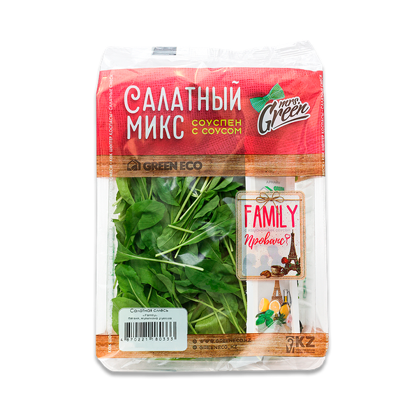 Микс салатный Mrs.Green Family 120 г