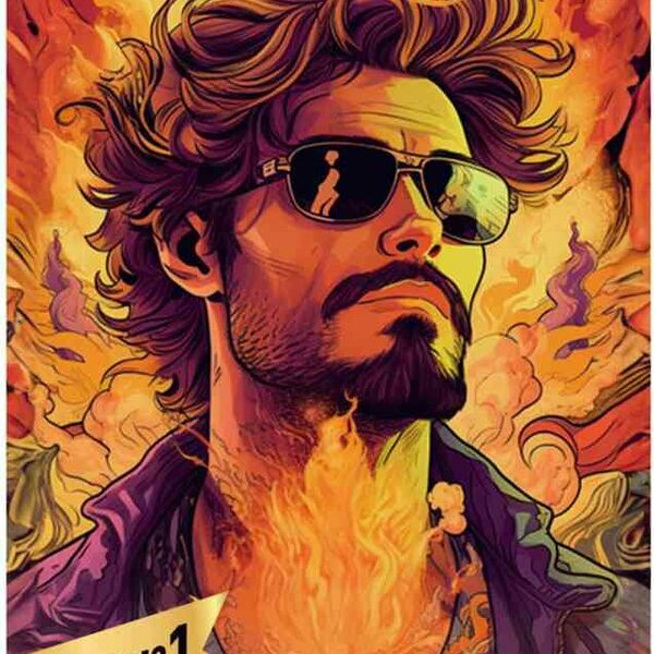 Ароматизатор картонный Grass Fire King