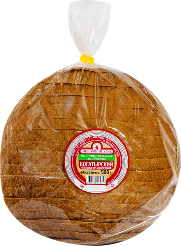 

Хлеб Сибирский хлеб Подмосковный нарезка 500 г