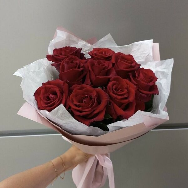 Ароматные красные розы