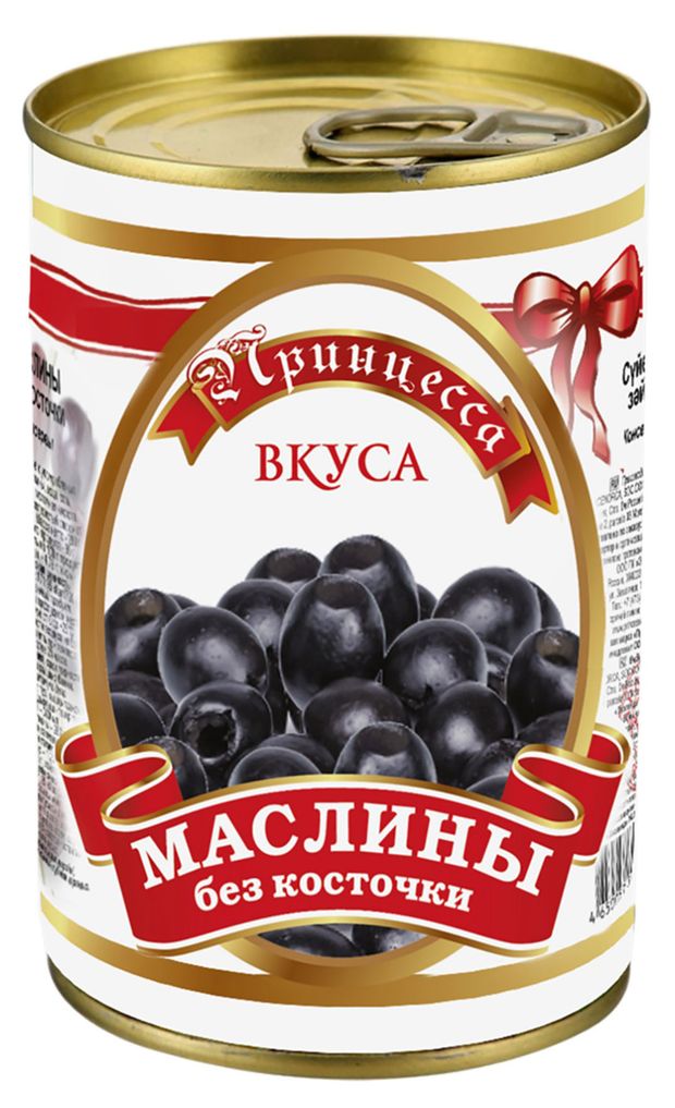 

Маслины без косточки Принцесса вкуса 300 мл