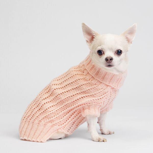 Свитер розовый S