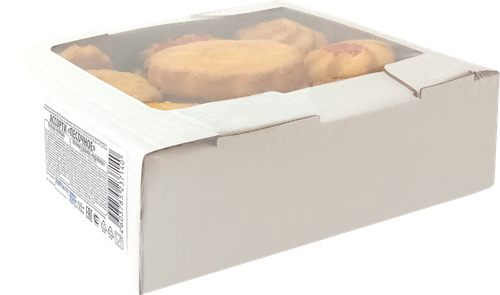 

Печенье сдобное песочное Калинка с кукурузной мукой 350 г