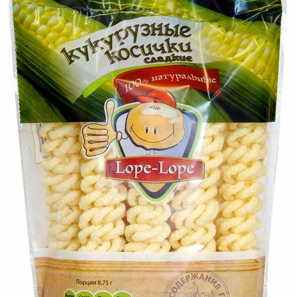 Кукурузные косички сладкие Lope-Lope