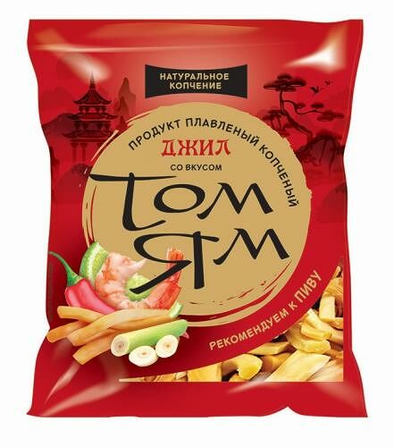 Продукт Плавленый Джил 40% Копченый Том Ям 100г