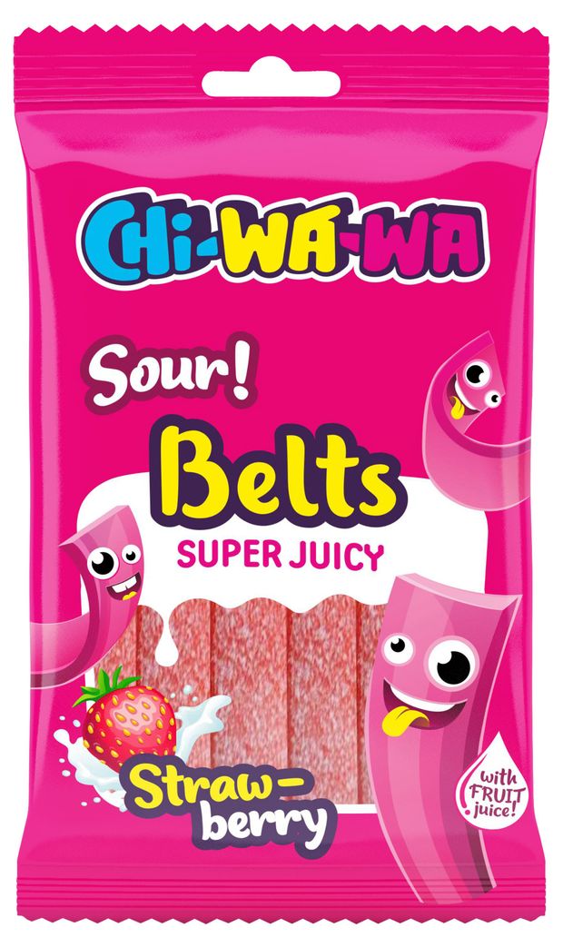 

Мармелад жевательный Chi-wa-wa ремешок клубника