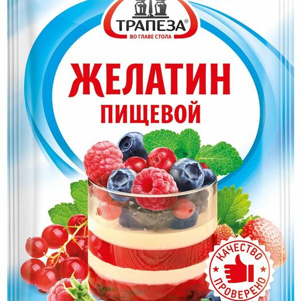 Желатин пищевой Трапеза 25 г