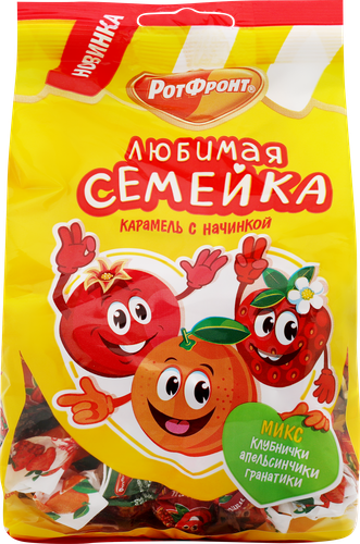 

Карамель Рот Фронт Любимая семейка Ассорти 220 г
