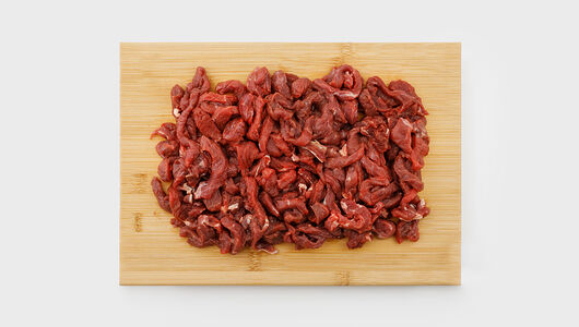 Бефстроганов из говядины вес