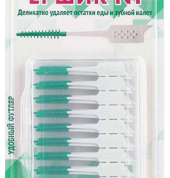 Ёршик №1 для чистки зубов