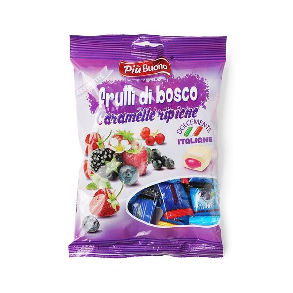 Леденцы Piu Buono ягодные ассорти 175 г