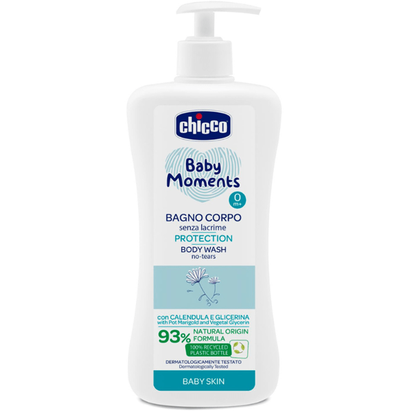 Chicco baby moments пена для ванны protection без слез 500 мл