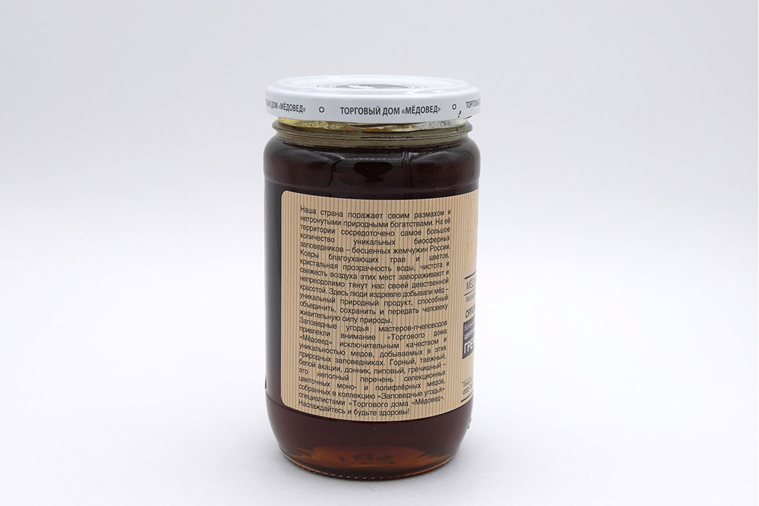 

Мед Заповедные угодья Гречишный натуральный