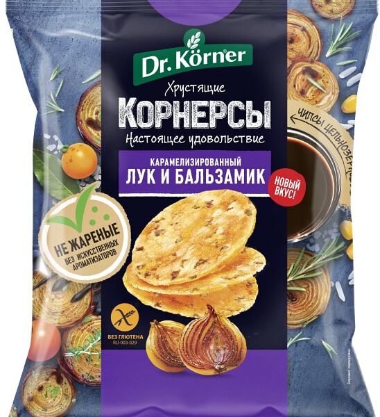 Корнерсы Dr.Korner Карамелизированный лук и бальзамик 50г