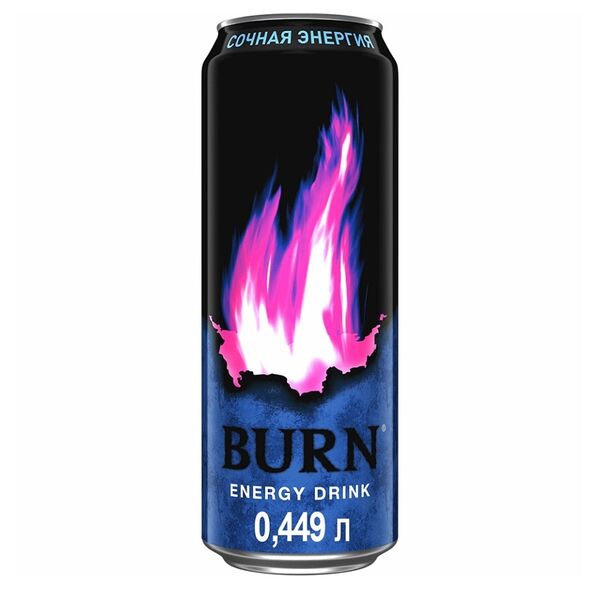 Напиток энергетический Burn Сочная энергия, 449мл