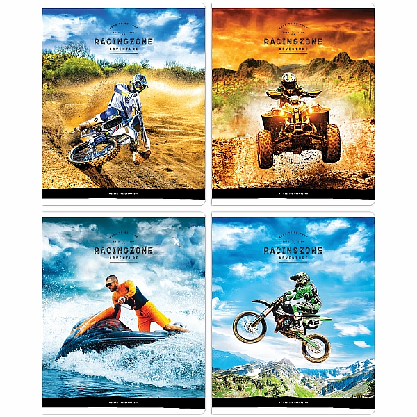 Тетрадь 48л А5 кл Техника Racing zone Т48к_34315