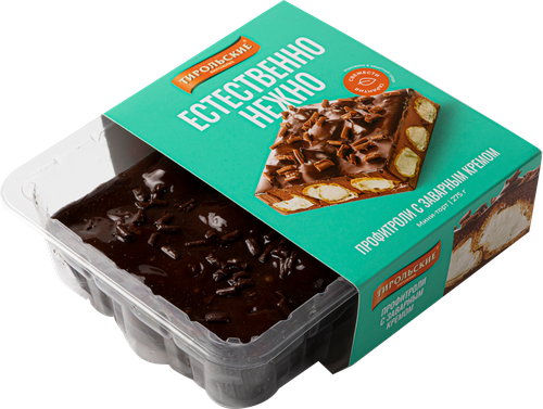 

Пирожное Тирольские пироги профитроли с заварным кремом 275 г