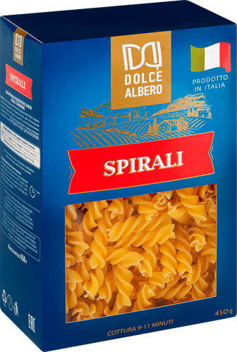 

Макароны Dolce Albero Spirali спиральки 450 г