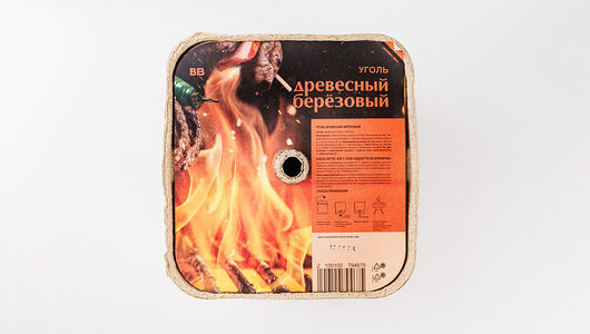 Уголь древесный березовый ВкусВилл