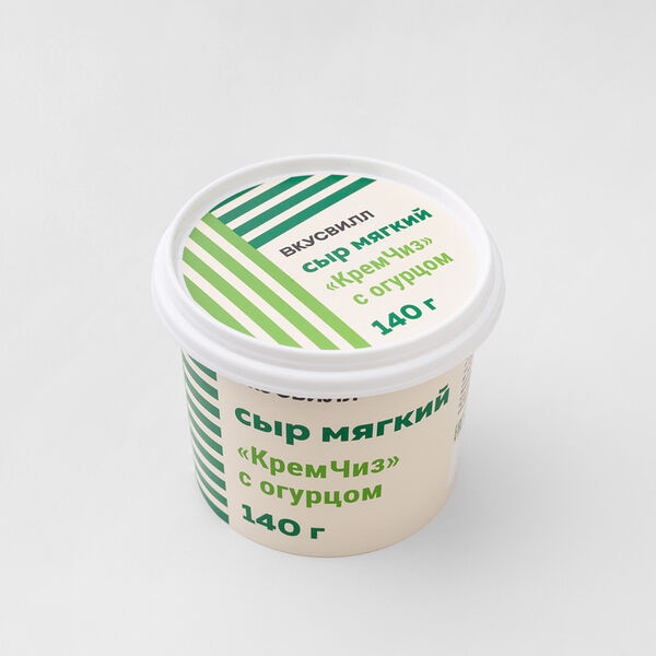 Сыр мягкий КремЧиз с огурцом