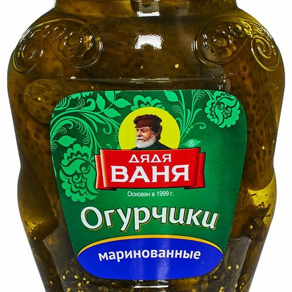 Огурчики маринованные Дядя Ваня 1800 г