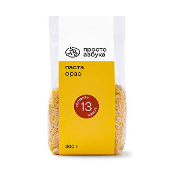 Макаронные изделия орзо «Просто Азбука» 300г, Россия