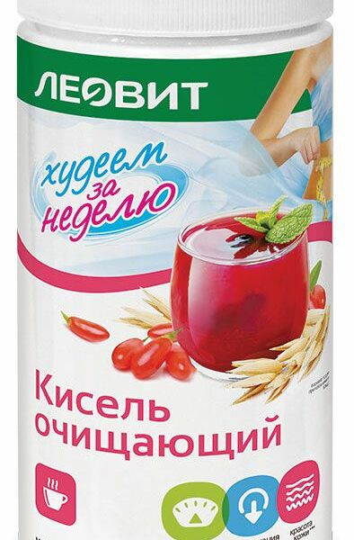 Кисель Леовит Худеем за неделю Очищающий 400 г