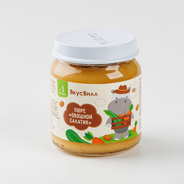 Пюре Овощной салатик