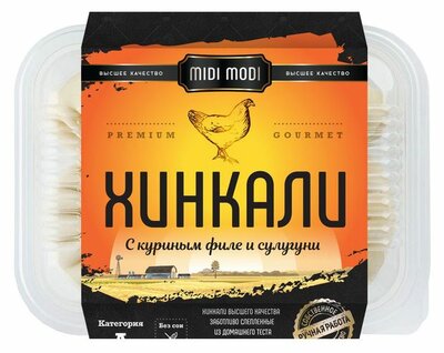 Хинкали Midi Modi с куриным филе и сулугуни 520 г