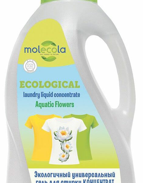 Гель для стирки универсальный Molecola Концентрат Водяные цветы