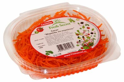 Салат Fresh Secret морковь по-корейски 140 г