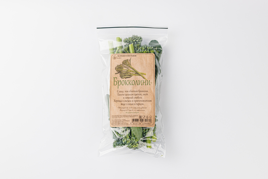 

Капуста Брокколини Superfood Farm 200 г
