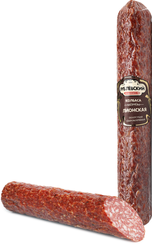 

Колбаса сырокопченая Рублевский Лионская полусухая весовая