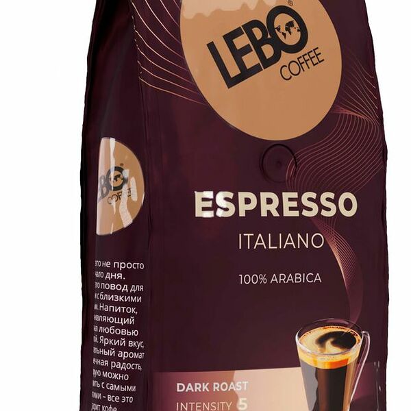 Кофе в зернах Lebo Espresso Italiano 1 кг