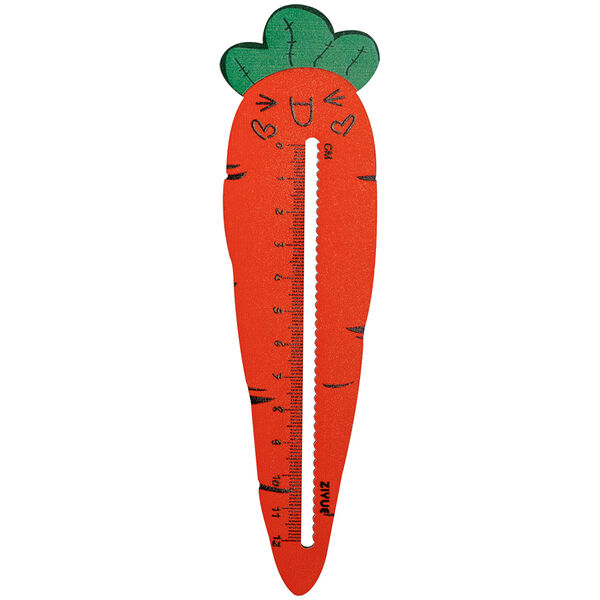 Линейка Meshu Carrot, 12 см