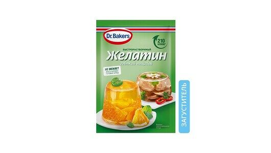 Желатин Dr.Oetker говяжий быстрорастворимый 
