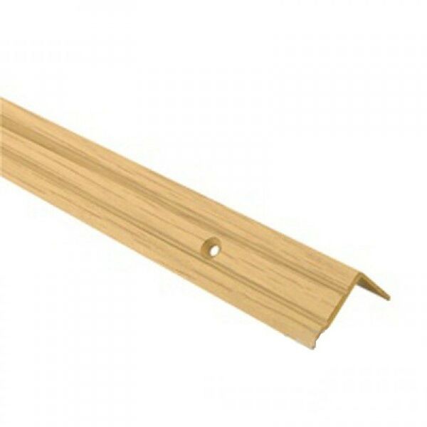 Порог-угол алюминиевый декоративный, 0.9 м, Д13, 40х20 мм, дуб петровский №148