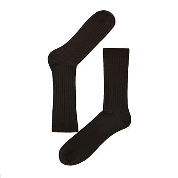 Носки из хлопка средней длины мужские, цвет горький шоколад, Belle You, размер 44-45 (29), Китай