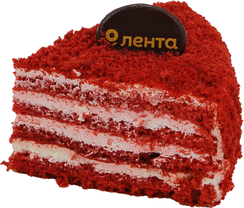 

Торт бисквитный Лента Fresh Красный Бархат 370 г
