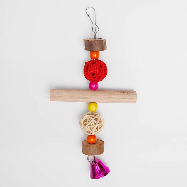 Игрушка для птиц, 18х6х3,5 см