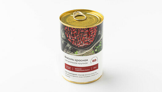 Фасоль красная натуральная крупная