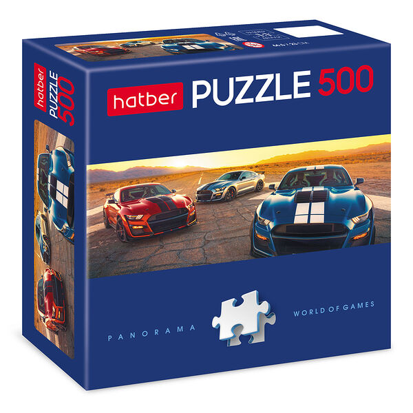 Пазл-игра 500 элементов А2ф 665Х230ММ Панорама серия Ассорти 500ПЗ2