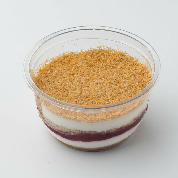 Десерт замороженный в банке Медовик с брусникой